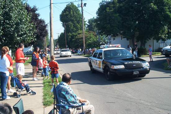 The parade is about to begin!