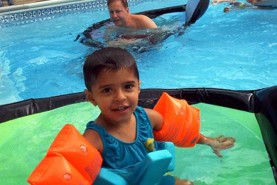 Chris enjoying his rafting experience!