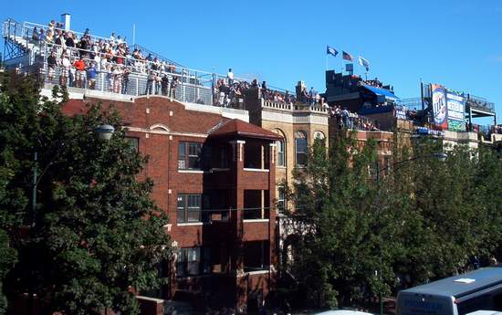 The rooftop seats look fun!