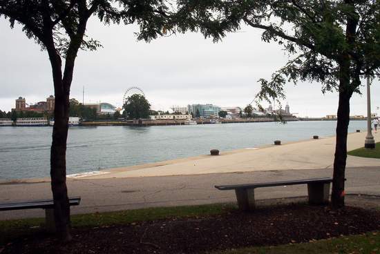 Navy Pier from across the river!