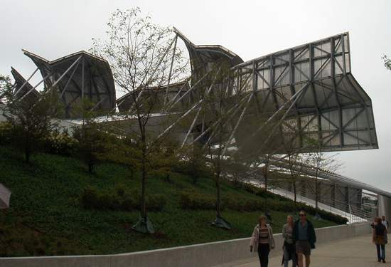 The amphitheater from behind!