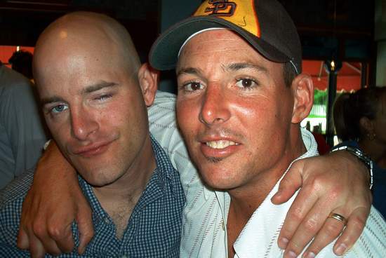 Kevin and his best man!