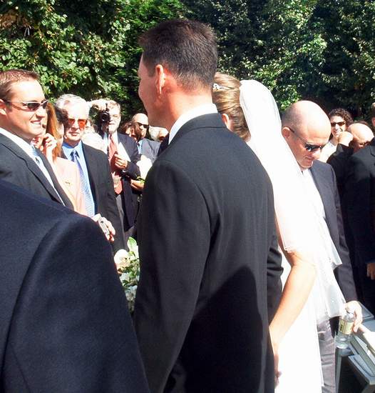 And now they're hitched!