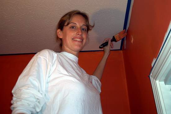 Jen is pleased with the progress!