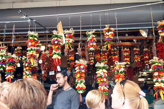 Hanging Peppers!