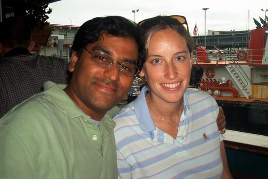 Jen and I at lunch!