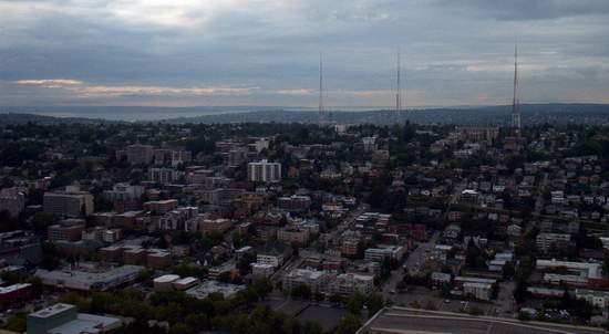 Across the homes of Seattle!