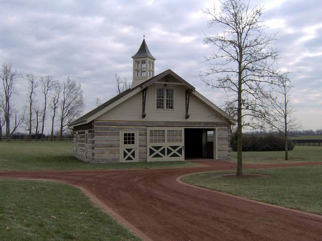 This barn is probably more expensive than our home!