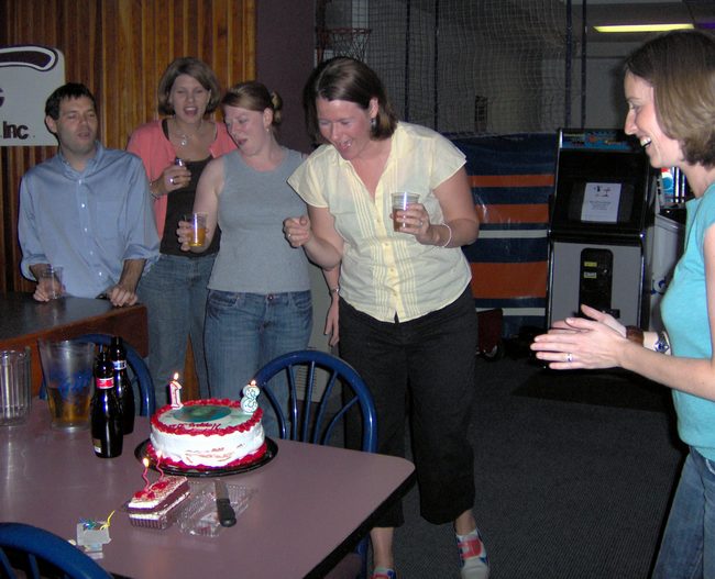 What's a birthday party without cake!
