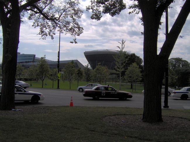 The next day, we headed to Bears/Lions game at Soldier Field!