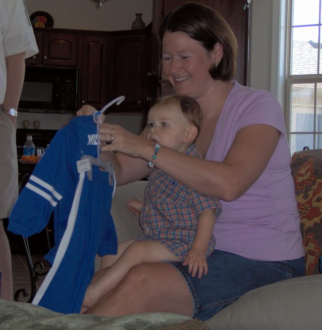 Beth is a little iffy on this present!