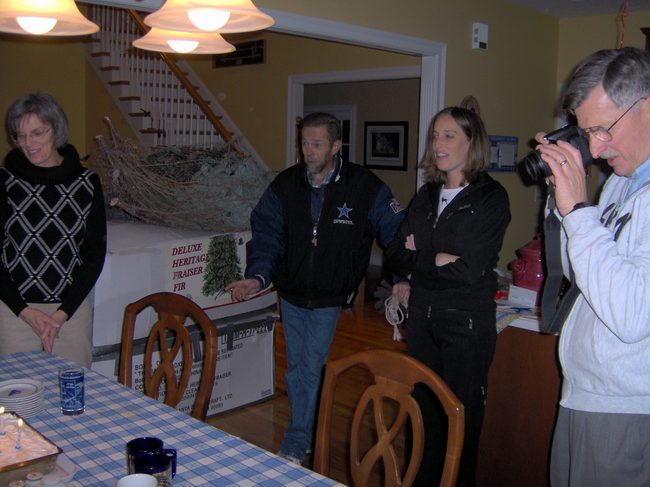 Singing happy birthday!!