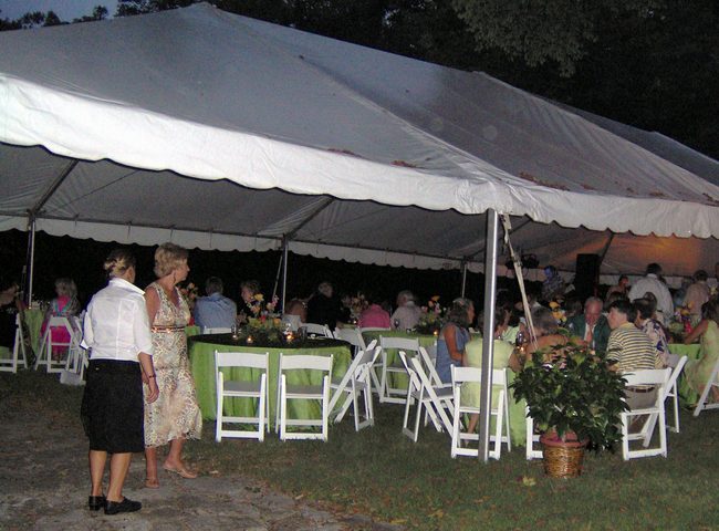 Tents are always fun!