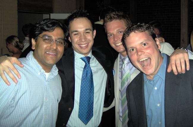 The guys having fun!