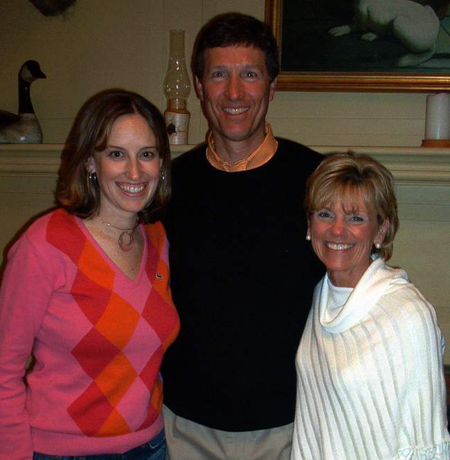 Jen with her Aunt and Uncle!