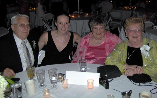 Pete, Amy, Grandma and Betty!