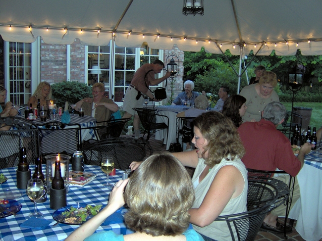 The food was delicious!