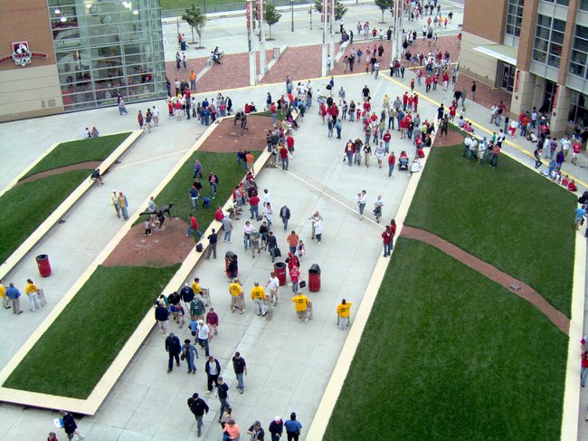 This is supposed to represent the baseball field!