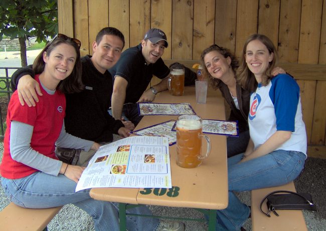 Ending our afternoon at the Hofbrauhaus! (I had to go to Google to figure out how to spell that!)