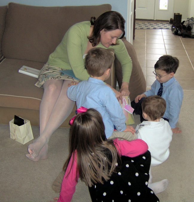 Opening presents!
