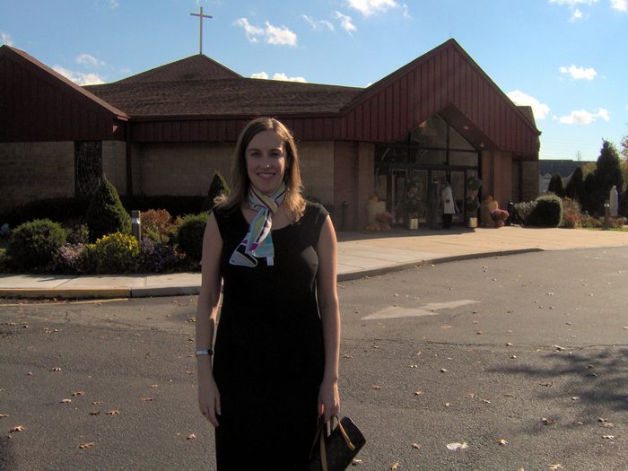 Jen's looking good for the wedding!