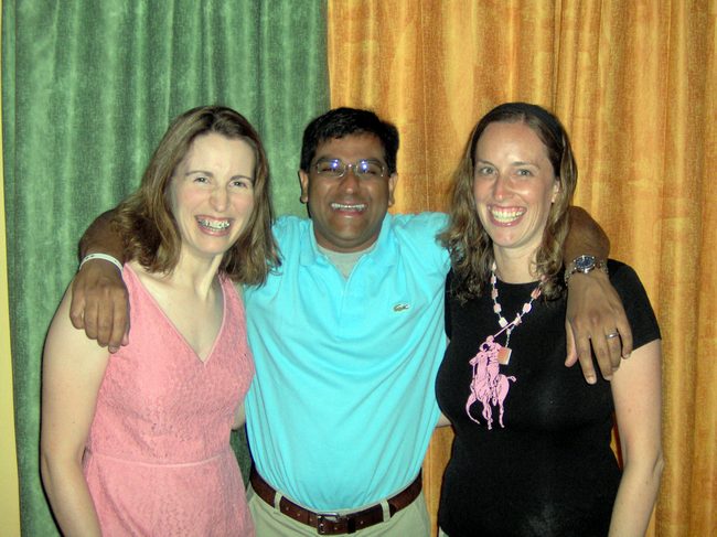 Now its my turn with the ladies!