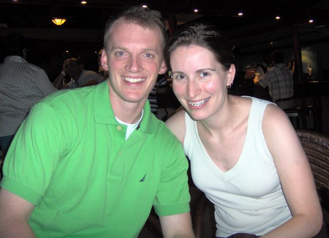 Another shot of Pat and Kim!