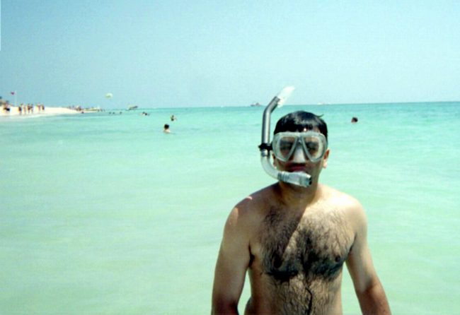 I did a lot of snorkeling!