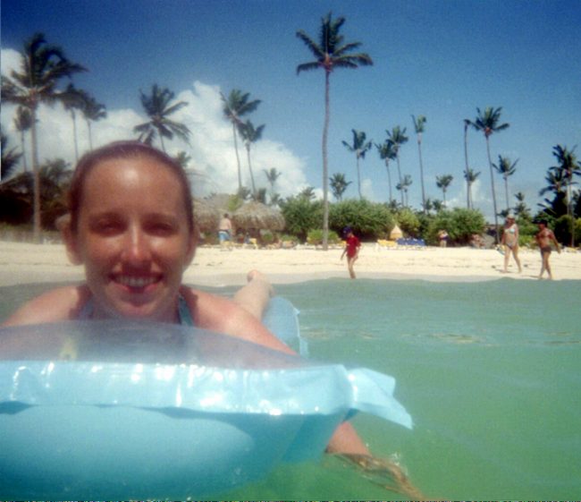 Bringing a raft was a great idea!