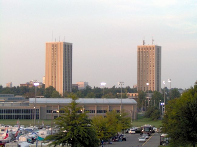 Jen used to live in one of these towers!