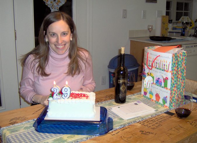Now that's the smile of a 29 year old!