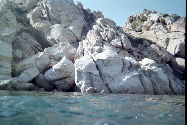 Rocks from the water!