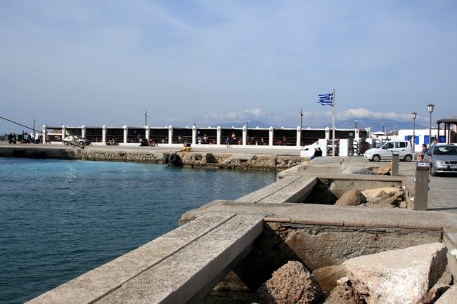 This is still Mykonos while waiting on the high speed ferry!