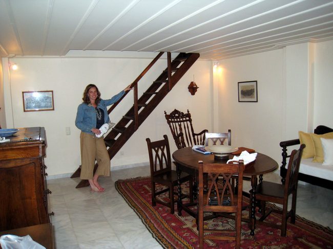 Our room was more like a little townhome than a hotel room!