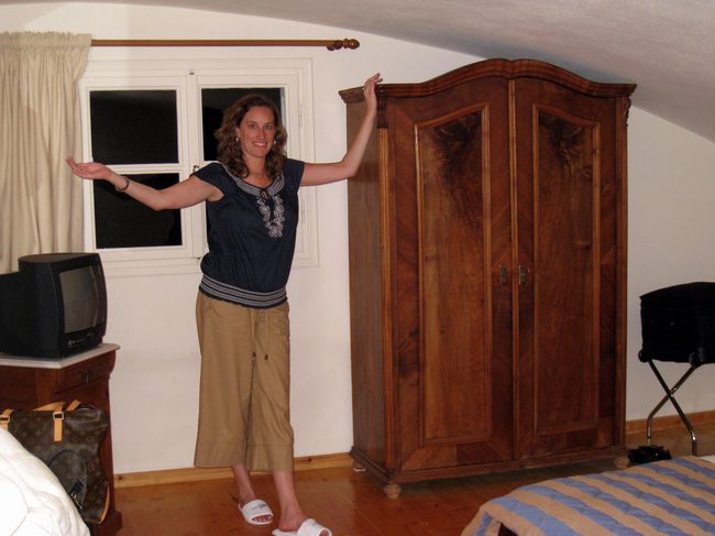 Our bedroom upstairs!