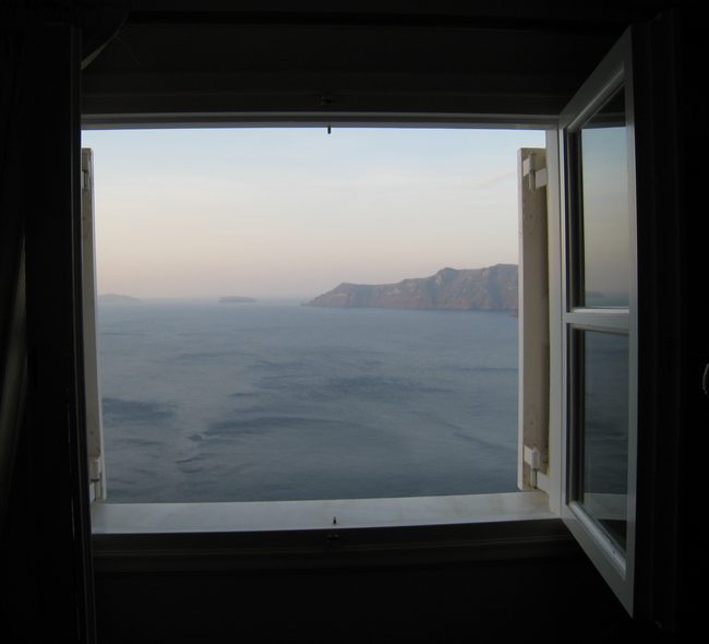 The view out of the windown!