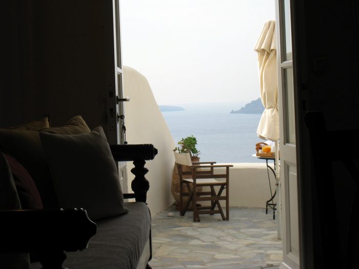 The view out our front door!