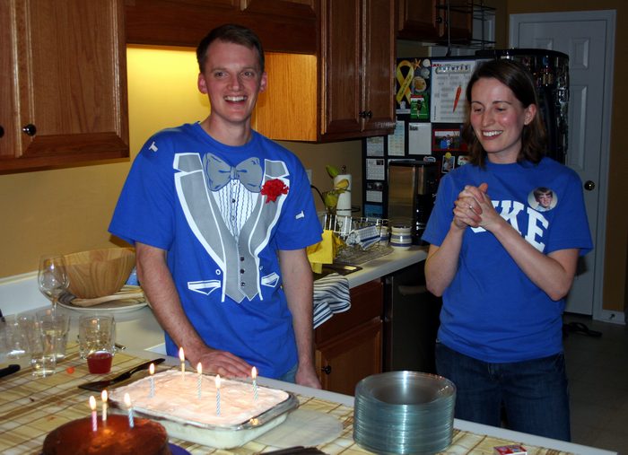 As Jen says, birthdays and cake go together!