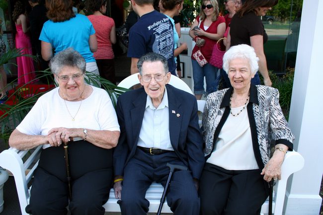 The Grandparents enjoying the scene!