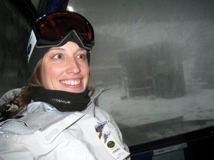 I can't tell if Jen is excited or fearful!