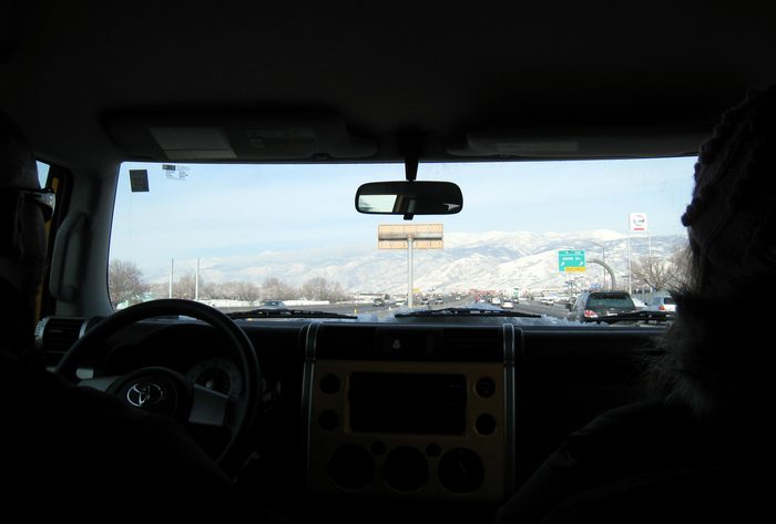 After shopping we get back on the road to Ogden with Jen and Brian!