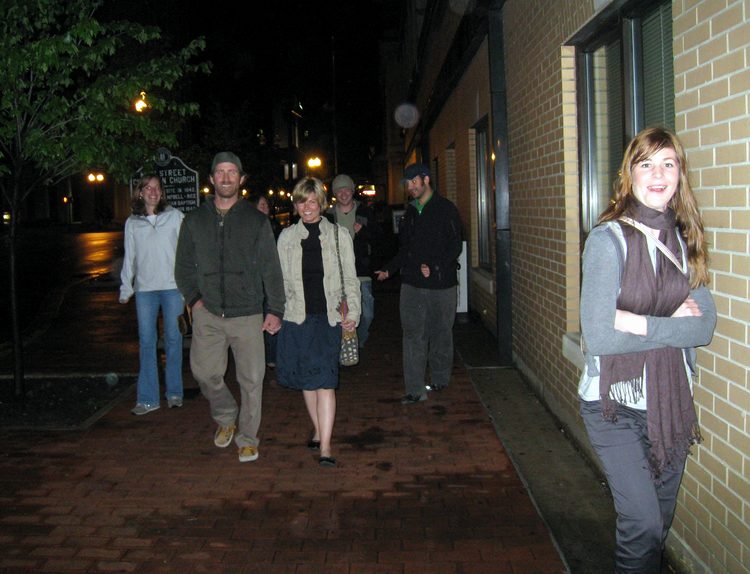 After the movie, we take to the streets!