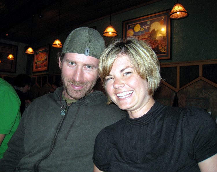 These our our new friends, Jeff and Amy!  I'm glad they came! It was fun meeting them!