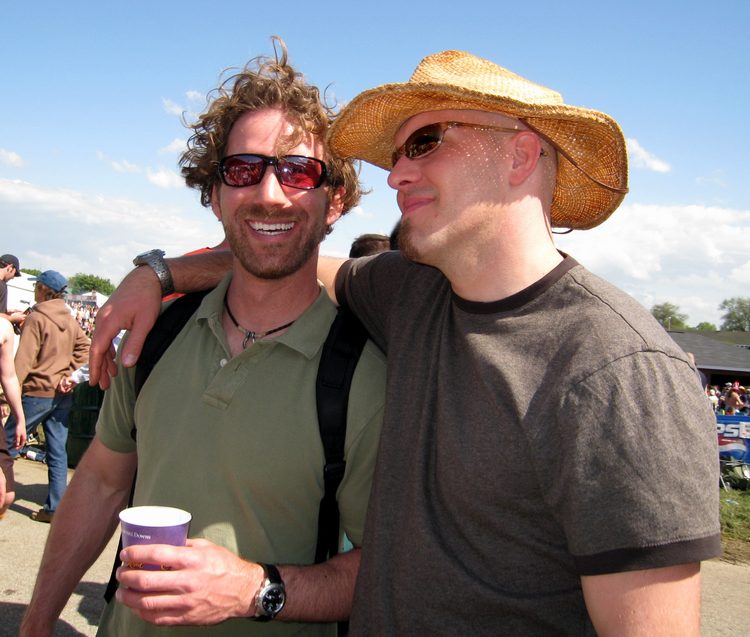 Brian and Jeff bonding!