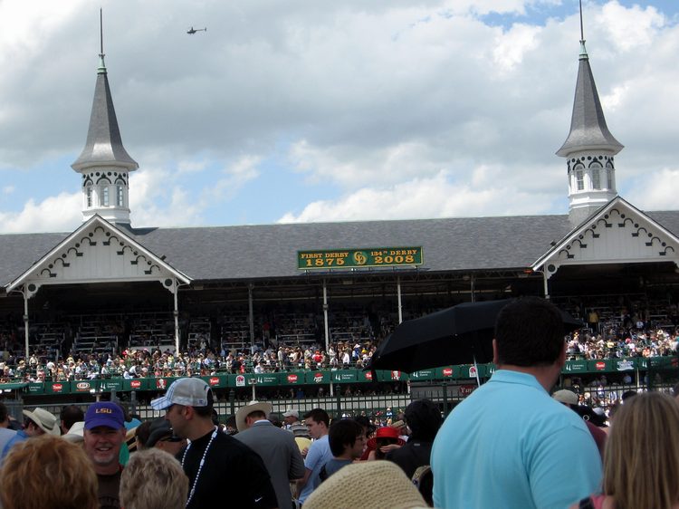 The famous Twin Spires!