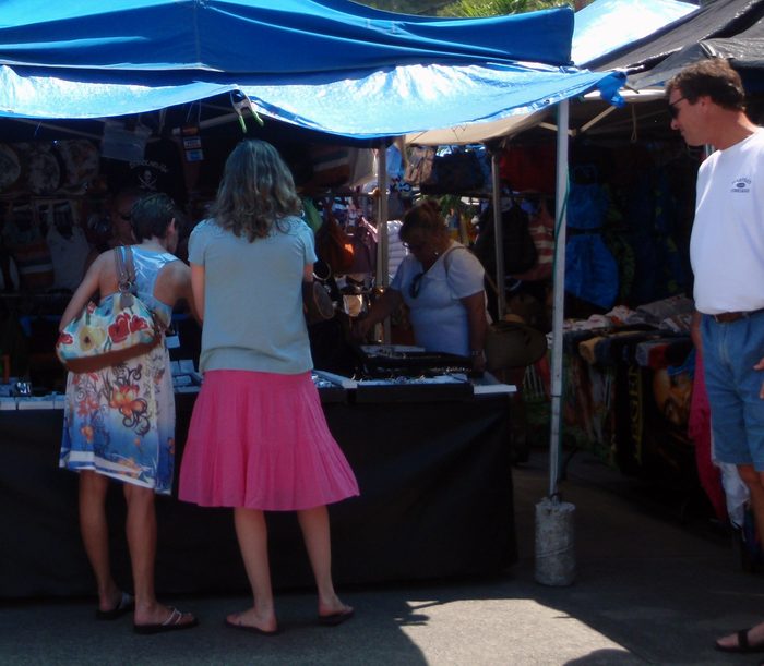 Jen and Cathy enjoying browsing!