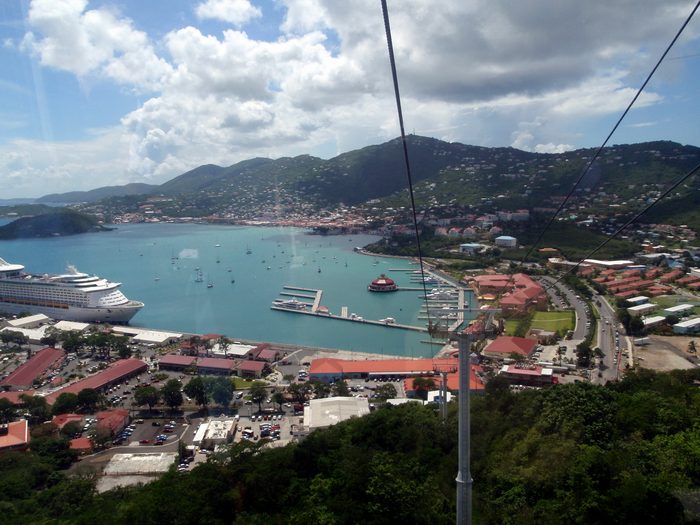 Not quite to the top but the view is already looking good!