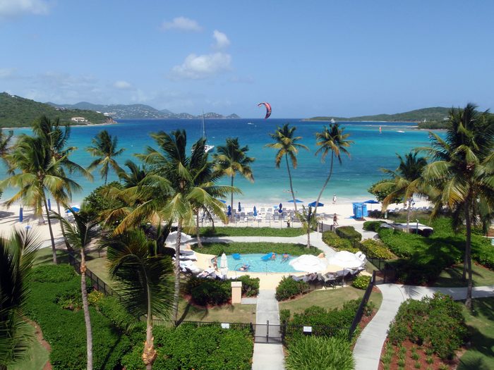 The view from the room was pretty amazing!