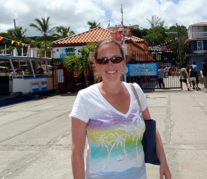 After a trip of posing for pictures with a family we didn't know, we arrive!