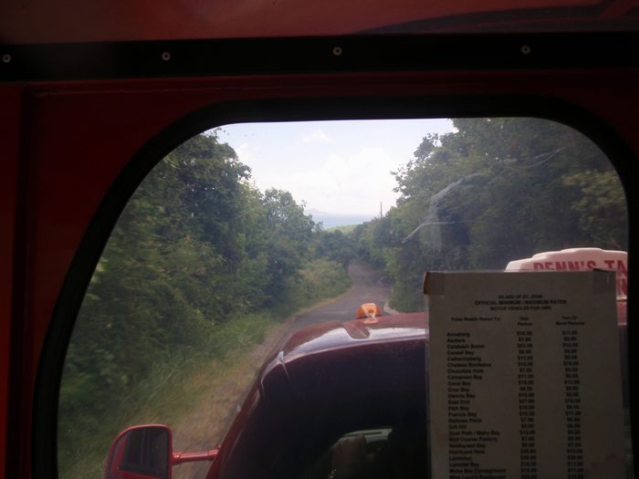 St. John is unspoiled!  Back home it would be called rural or worse...backwoods.